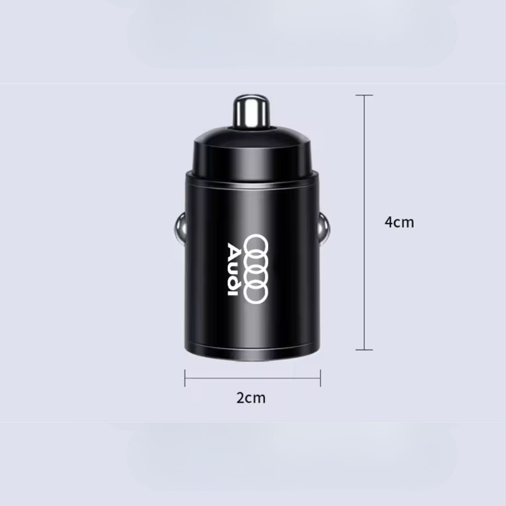 Dual-port car charger for maximum speed and reliability