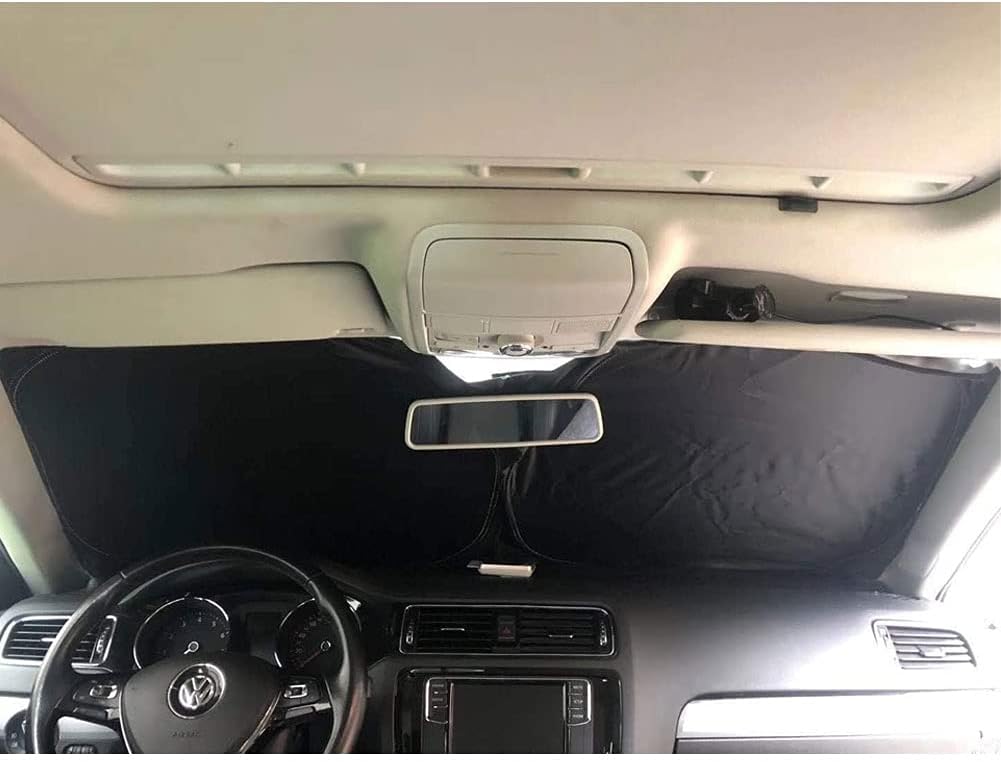 ロゴ入り折りたたみ式カーサンシェード