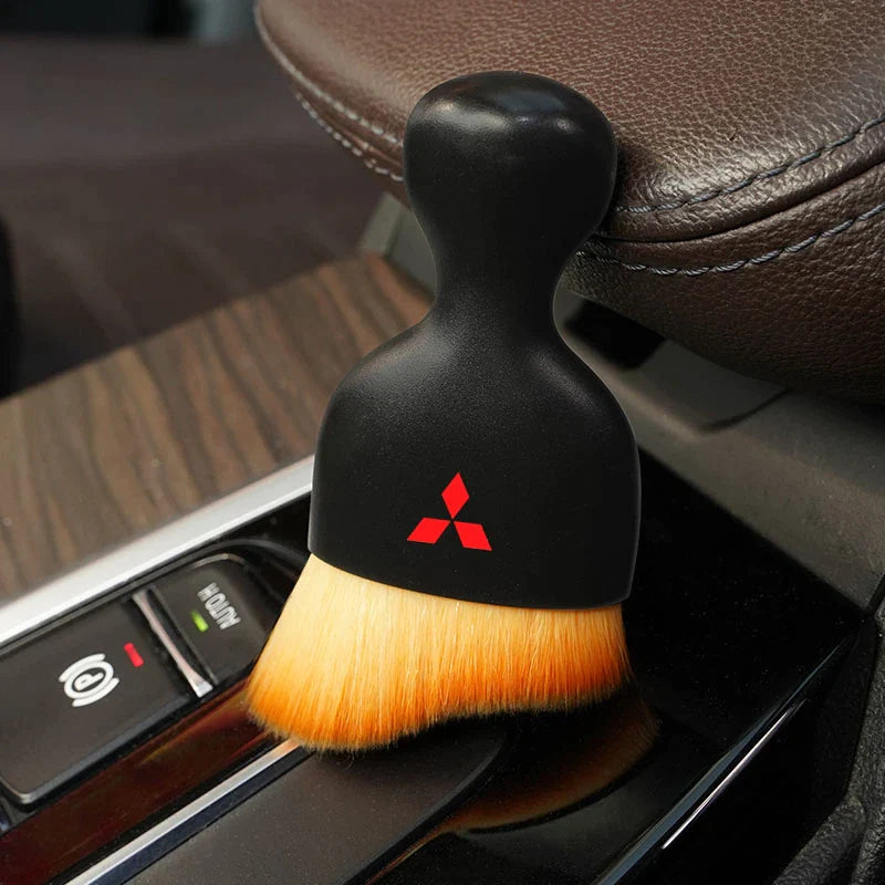 Car interior dust sweeping soft brush